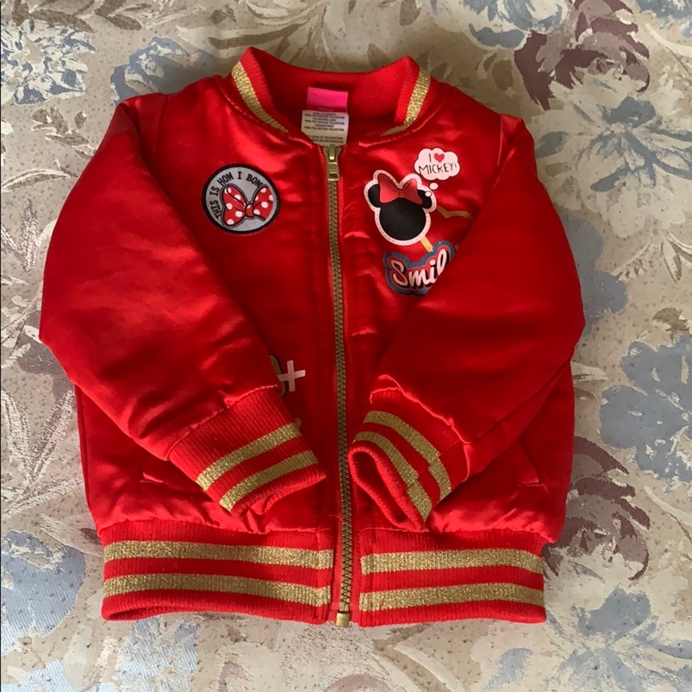 Cute Mickey and Minnie kids jacket!